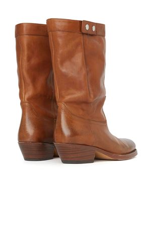 Ademe brown leather boots ISABEL MARANT | BO0119FAB3A23S50HA